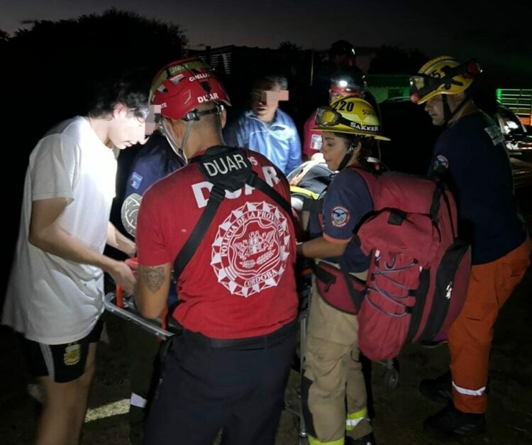 Asistencia en Mina Clavero.