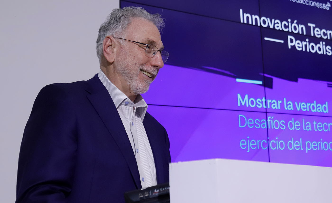 Martin Baron estuvo en Argentina en 2024 invitado por Redacciones 5G de Telecom.