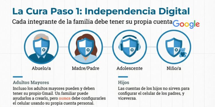 Cuenta de Google compartida: riesgos de privacidad en celulares Android