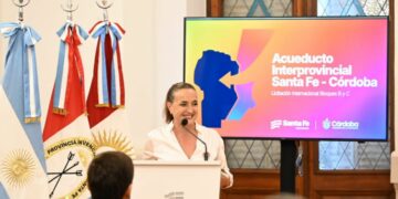 Licitan dos nuevos bloques del Acueducto Santa Fe-Córdoba
