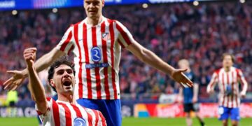 Atlético de Madrid superó al Brujas y se metió en los octavos de final