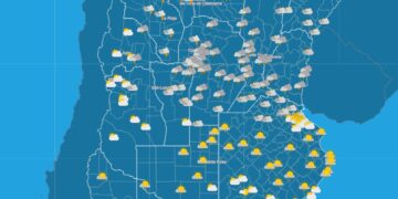 Así está el clima en la zona central del país.