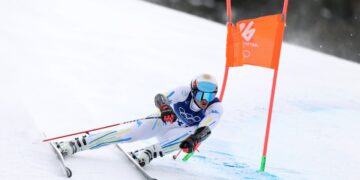 Debut soñado: Tiziano Gravier logró la mejor actuación argentina en Super-G