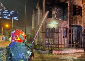 Detuvieron a un joven tras un robo seguido de incendio