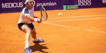 Etcheverry venció a Burruchaga en un maratón y es el primer cuartofinalista