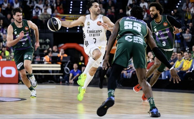 Facundo Campazzo, se lució en la victoria del Real.