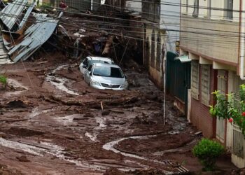 Temporal en Minas Gerais dejan 46 muertos y decenas de desaparecidos