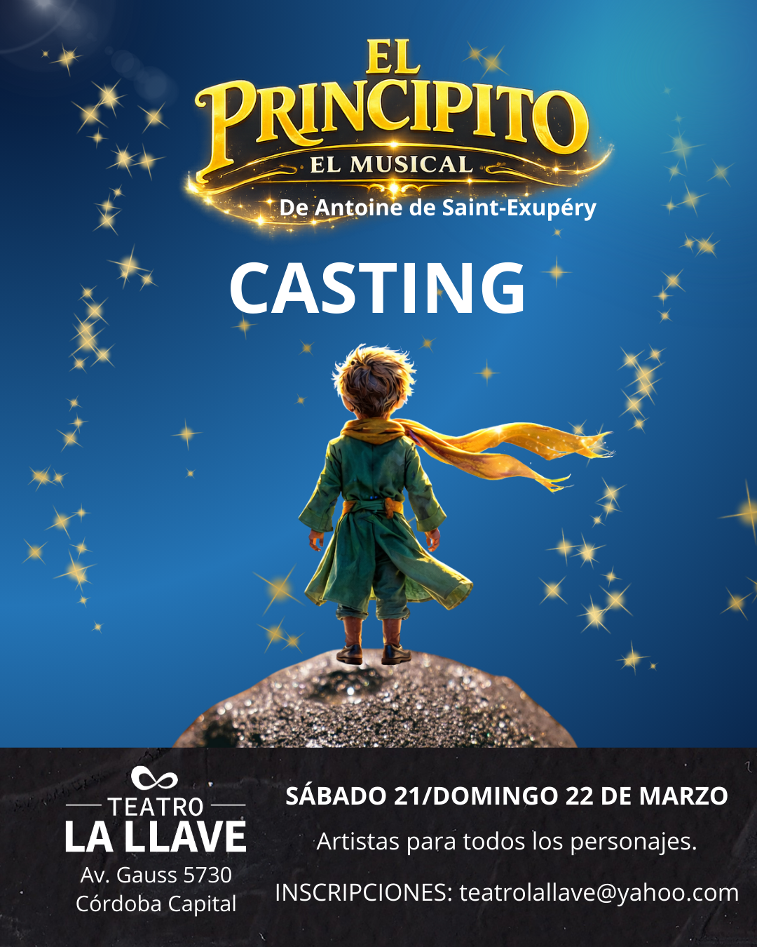 “El Principito” vuelve a escena: abren casting para una nueva versión musical