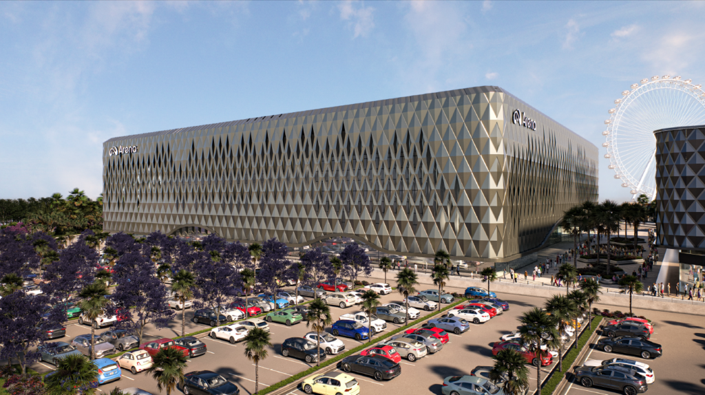 Cristian Martin: En 60 días veremos el estadio saliendo hacia arriba En 60 días se empezará a ver la estructura del Infinito Arena.