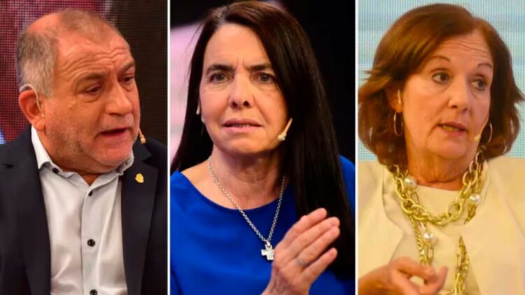 Luis Alfredo Juez, Carmen Álvarez Rivero y Alejandra María Vigo.