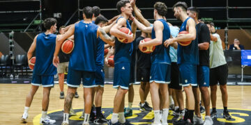La Selección Argentina se entrena de cara a la ventana FIBA