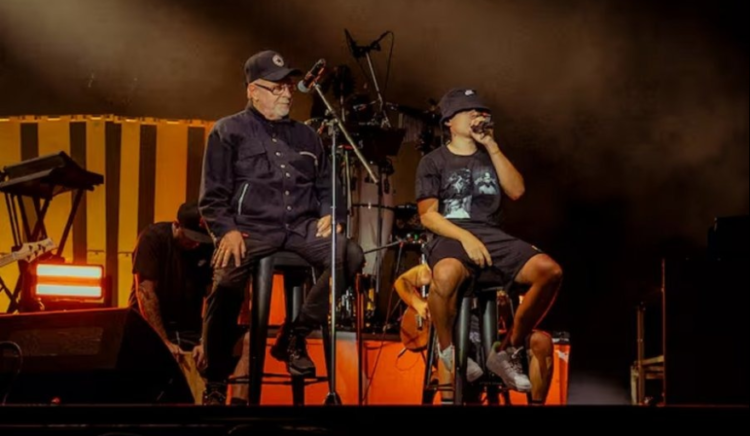 Puentes generacionales y ritos sagrados en el segundo día del Cosquín Rock León Gieco y Trueno interpretaron juntos Tierra Zanta y Cinco siglos igual en el Cosquín Rock.