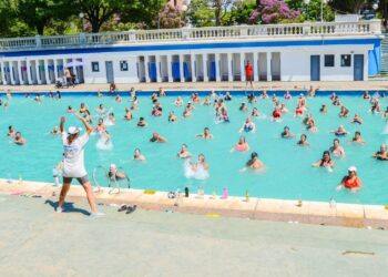 Los nueve natatorios registraron una amplia convocatoria desde el 12 de diciembre.