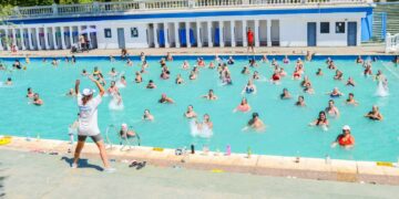 Los nueve natatorios registraron una amplia convocatoria desde el 12 de diciembre.