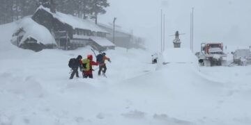 Ocho esquiadores murieron en una avalancha en California