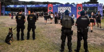 Operativos en el Cosquín Rock.