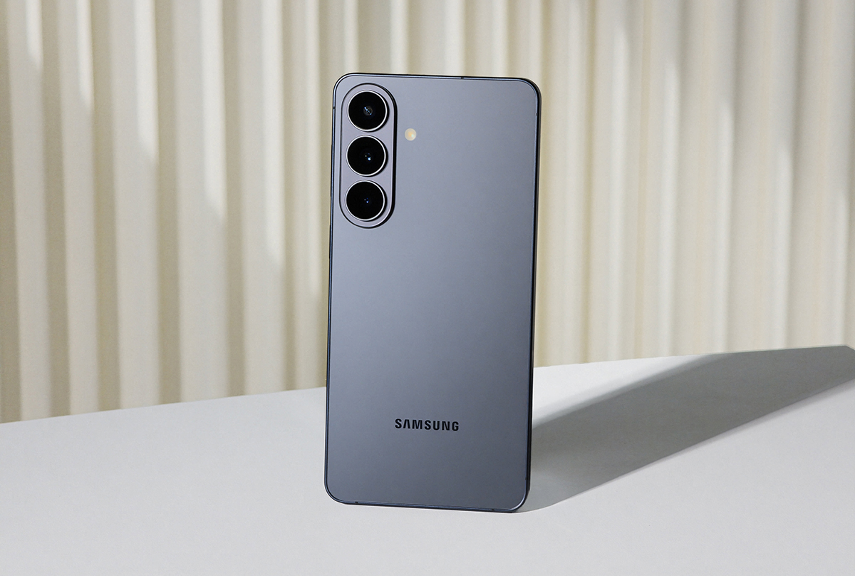 El reverso del Galaxy S26 Plus.