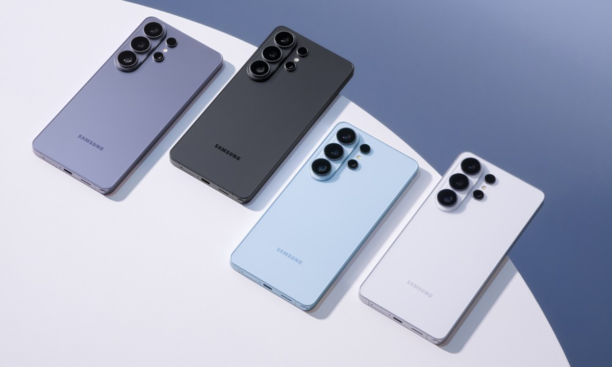 Los cuatro colores en que llega al mercado la familia S26.