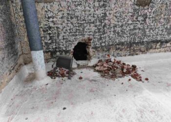 Se robaron una caja fuerte de 200 kilos en Alta Gracia