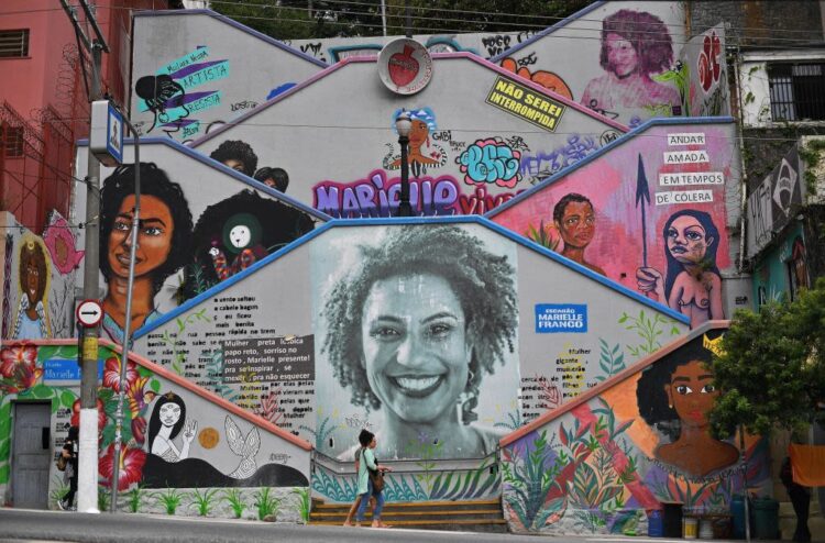 Marielle Franco, concejala brasileña asesinada en 2018.