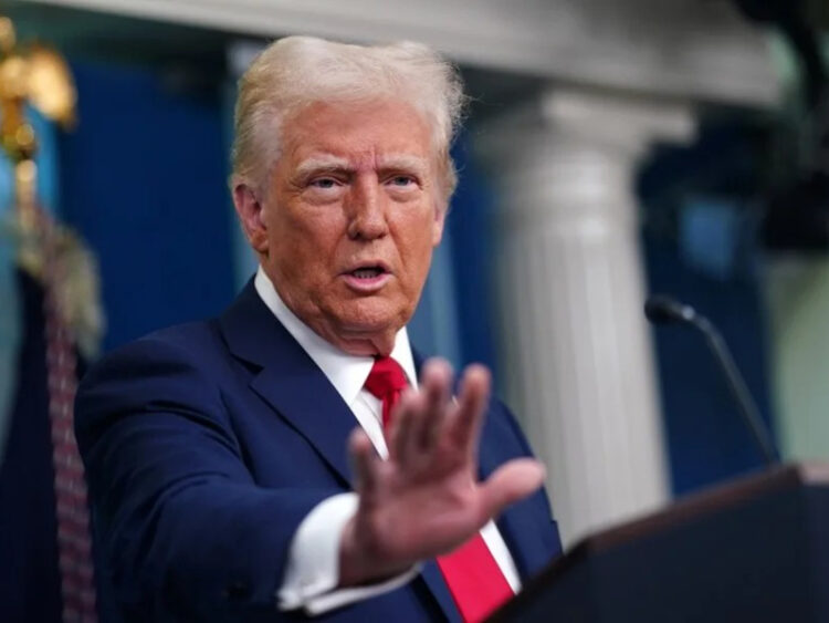 El presidente de Estados Unidos, Donald Trump.