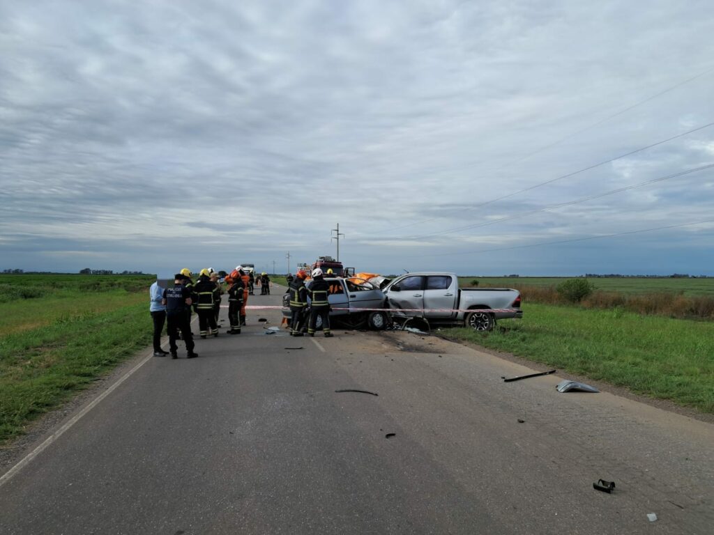 En un choque frontal murió un hombre y otro conductor quedó gravemente herido