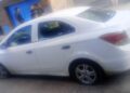Automóvil Chevrolet Prisma propiedad del damnificado.