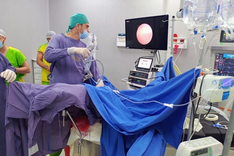 La incorporación de esta tecnología permite estar a la vanguardia del tratamiento urológico.