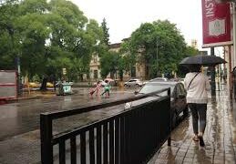 Lunes inestable en Córdoba: lluvias débiles, viento del sur y una máxima de 30 grados