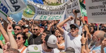 Movilización realizada por la CGT Regional Córdoba en diciembre de 2025.