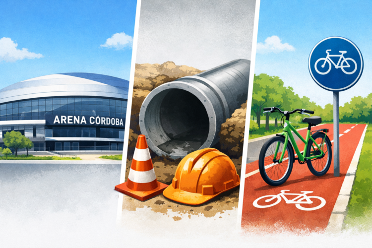Arena Córdoba, cloacas o más ciclovías Hoy Día consulta a sus lectores qué obra necesita la ciudad