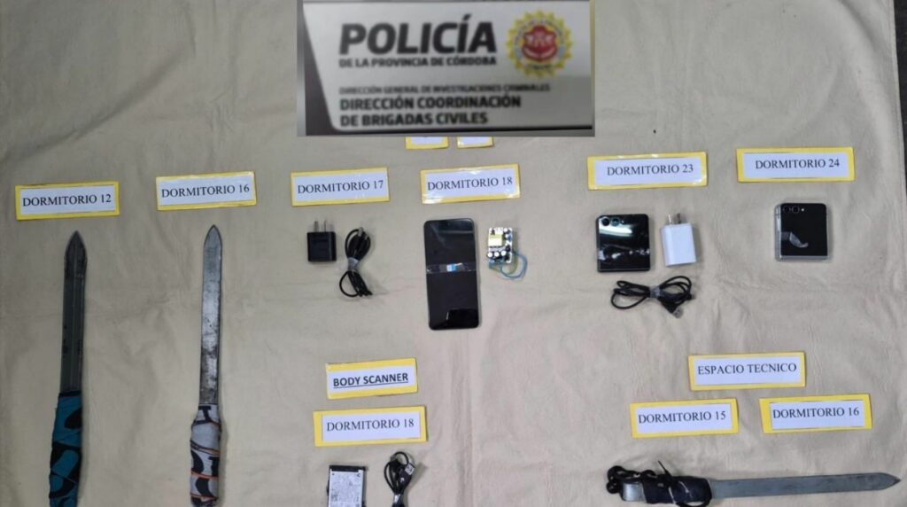 Bouwer secuestran celulares y armas caseras en una causa por estafas y amenazas