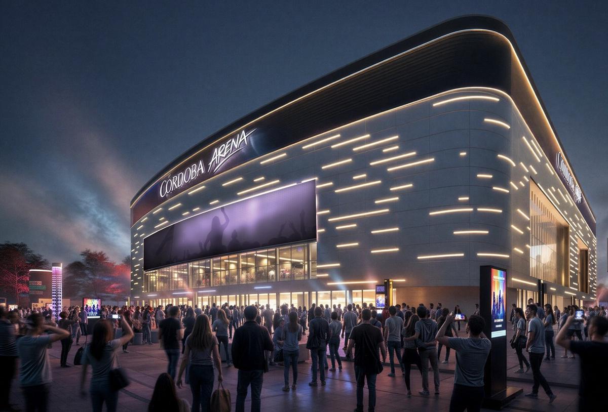 Infinito Arena tendrá competencia: se anunció la construcción del Córdoba Arena El estadio tendrá una capacidad de 12.000 personas.