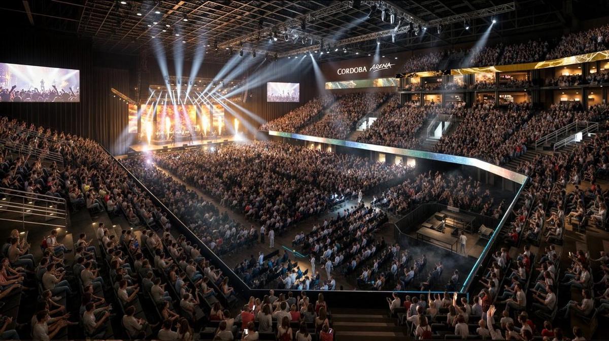 Infinito Arena tendrá competencia: se anunció la construcción del Córdoba Arena El Arena será un espacio flexible para distintos tipos de eventos.
