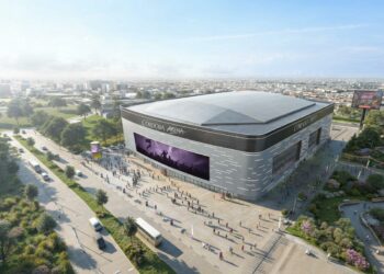 El render del Córdoba Arena en el ex Batallón 141.