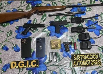 Detuvieron a siete personas por robo de autos y casas