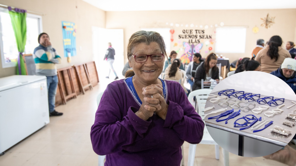 Una Fundación convierte tapitas en anteojos para quienes no pueden pagarlos