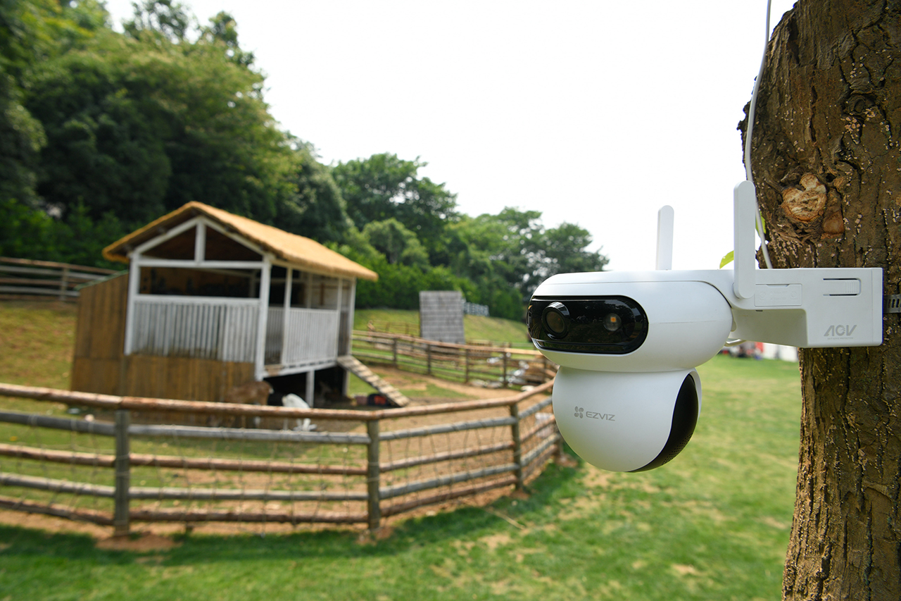 Cámara HB90x de doble lente.