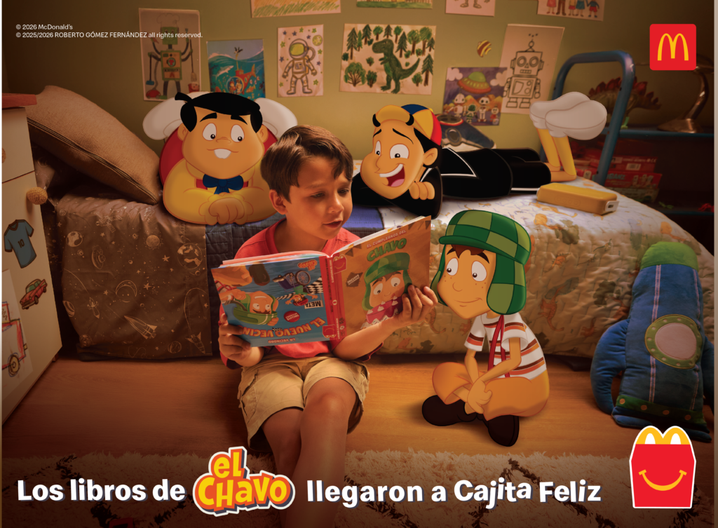 “El Chavo” llega a la Cajita Feliz y refuerza la apuesta por la lectura familiar El Chavo