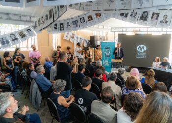 El acto contó con la participación de Miguel Siciliano y referentes de derechos humanos.