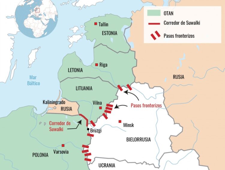 El corredor Suwalki, talón de Aquiles de Europa