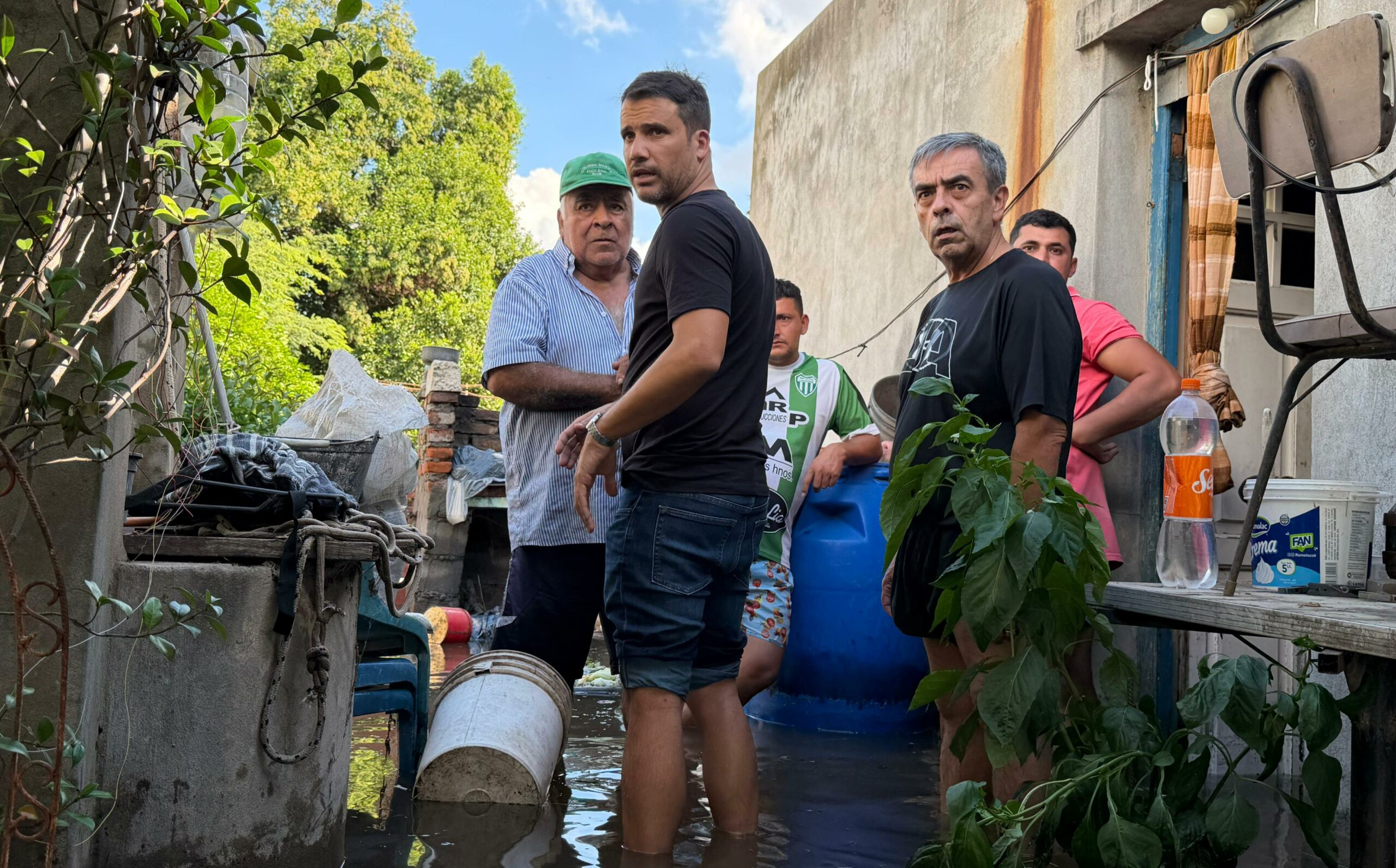 La Provincia coordina la asistencia con los intendentes tras las intensas lluvias en San Justo