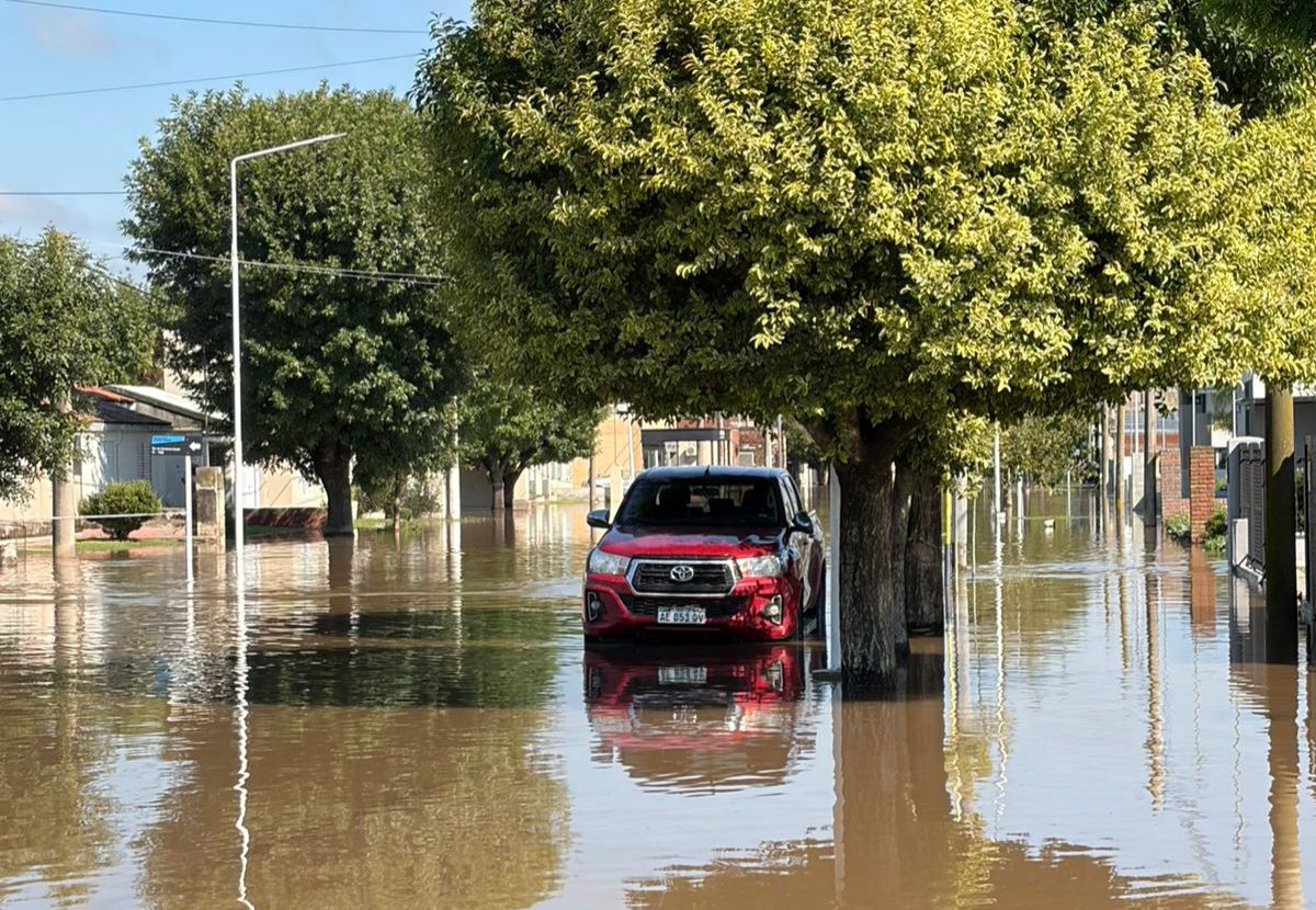 La Provincia coordina la asistencia con los intendentes tras las intensas lluvias en San Justo
