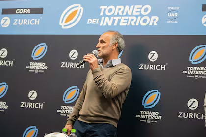 Félix Páez Molina, el dirigente que llevará a Córdoba a la cima del rugby argentino