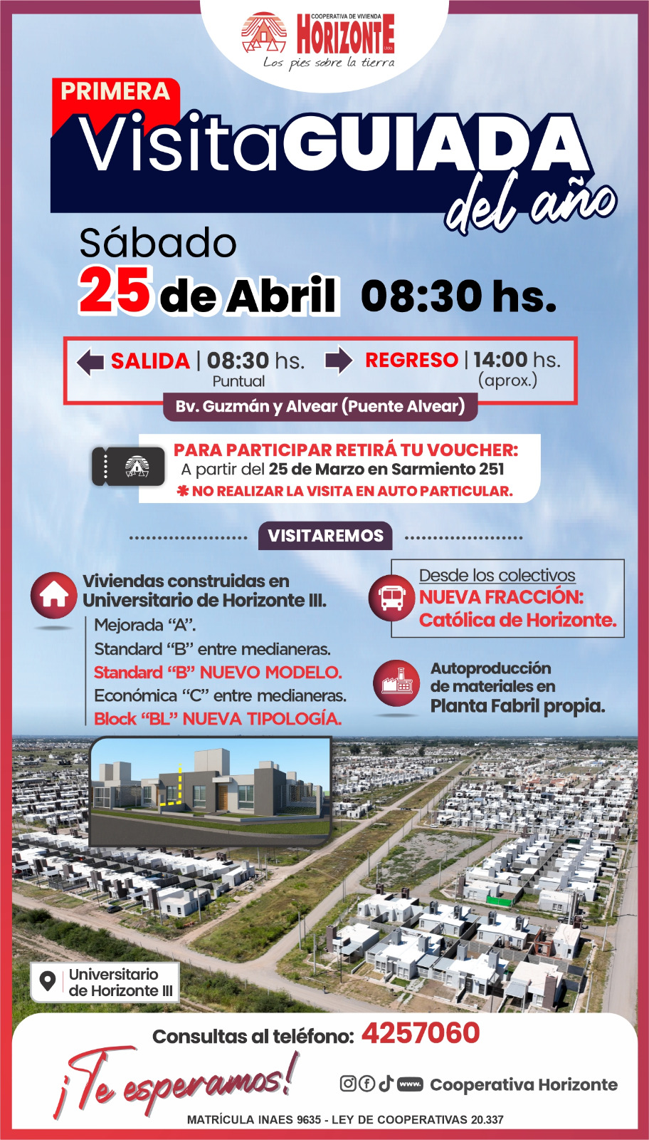 Horizonte abre sus puertas con una visita guiada a sus desarrollos y planta fabril