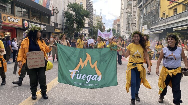 Marcha por el 8M en Córdoba: las fotos de la movilización