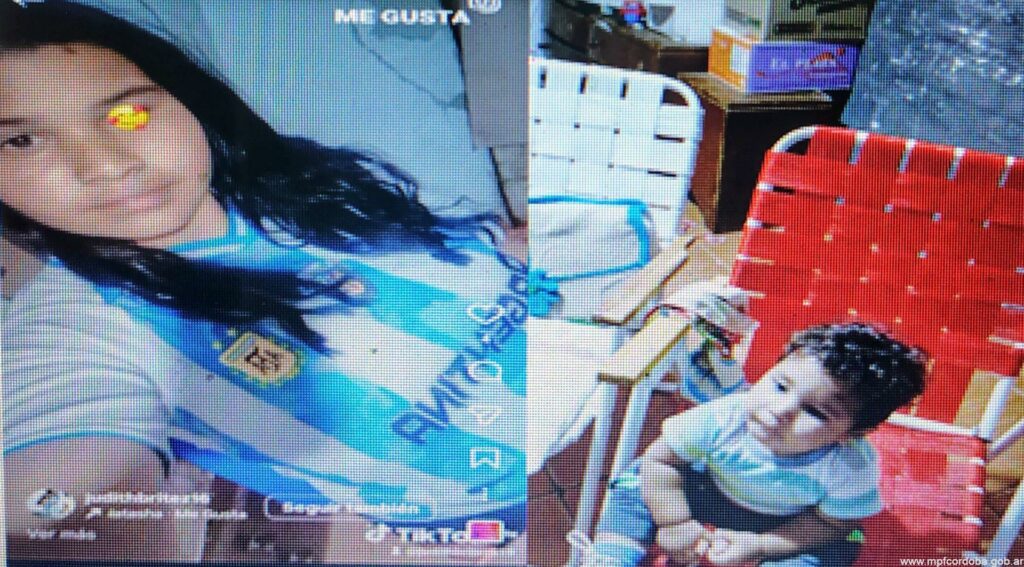 Buscan a una joven de 17 años y a su hijo de un año desaparecidos en Ballesteros Judith Macarena Britez