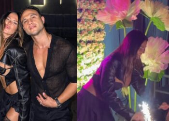 Karina Jelinek festejó su cumpleaños en exclusivo bar de Palermo