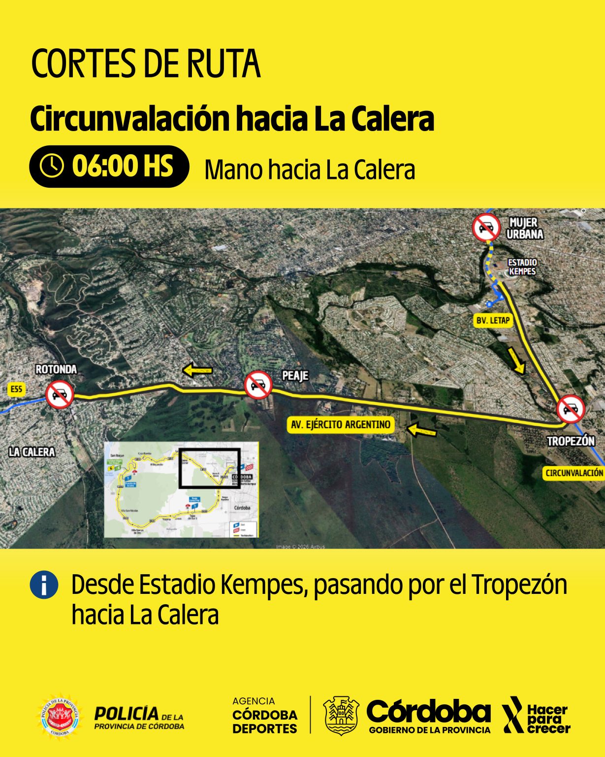 Tour de France: habrá muchos cortes de tránsito en la provincia este domingo 22