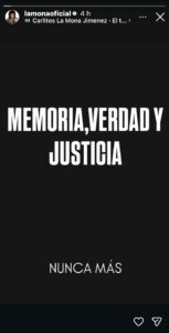 “El cuarteto era mala palabra”: La Mona Jiménez recordó su detención en dictadura